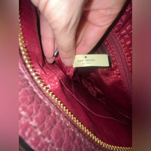 Kate Spade lexie Bay Street in Mulledwine crossbody bag - Picture 11 of 14